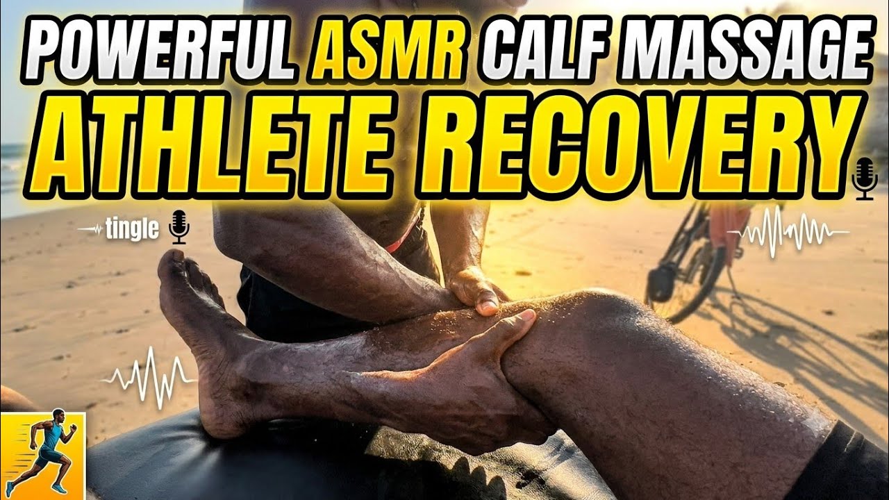 ULTRALIGHT DEEP TISSUE ASMR: Intense Calf Massage for Athletes & Runners (No Talking, Deep Trigger )