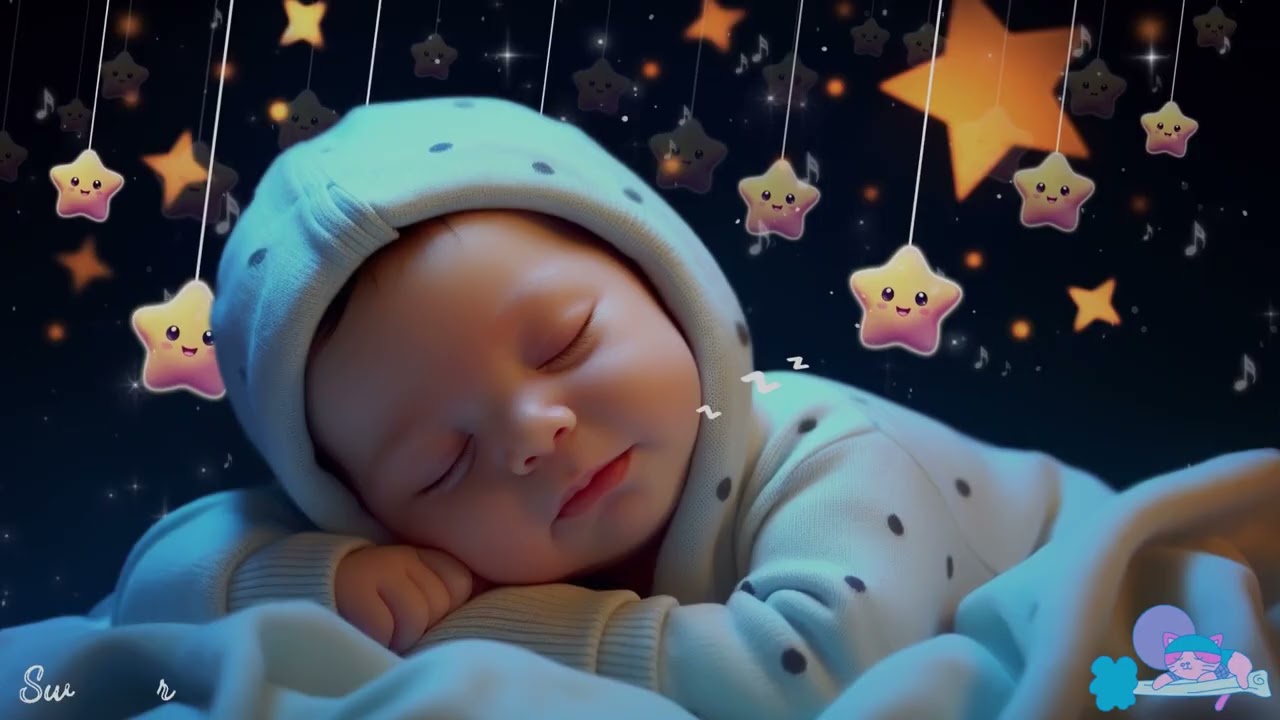 Baby Sleep Music 💤 Mozart & Brahms Lullabies | Instant Sleep for Babies 🌙 Good Night, Baby