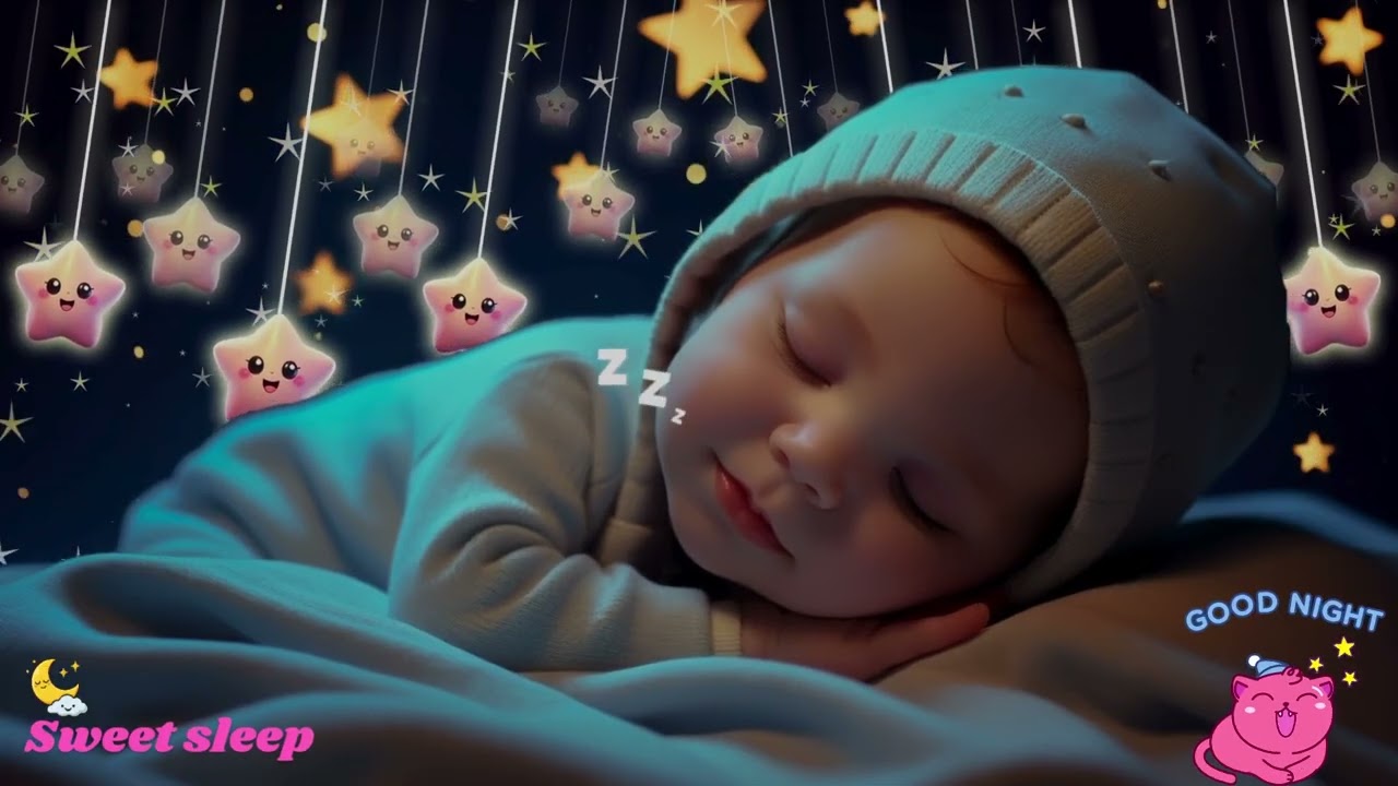 Baby Sleep Music ✔ Mozart & Brahms for Peaceful Dreams 🌜 Deep Sleep in 3 Minutes