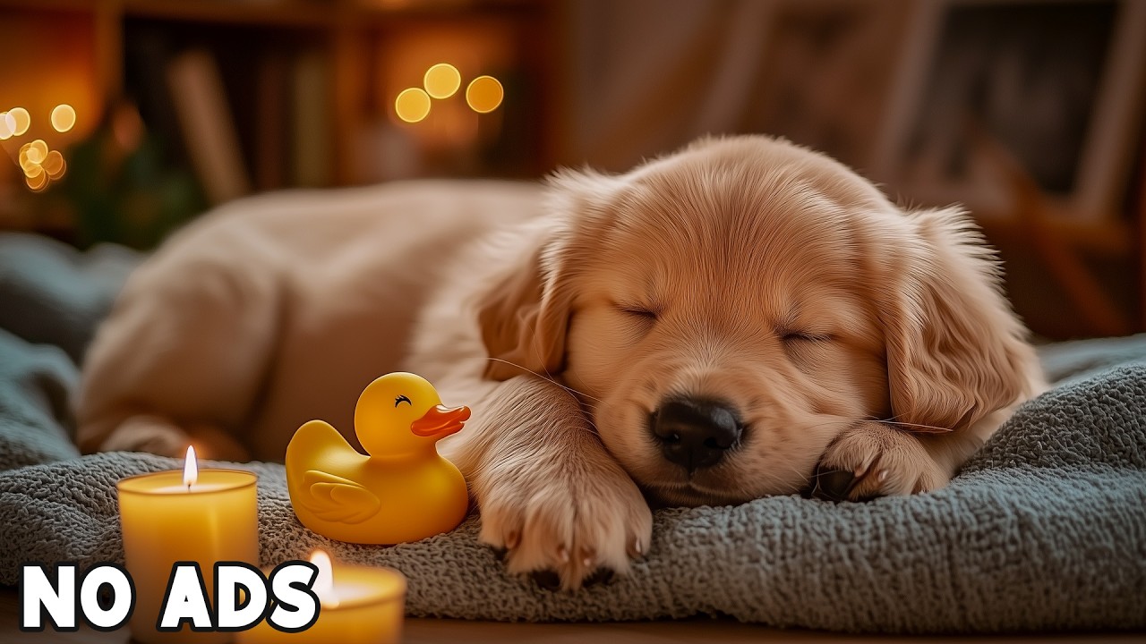 12 Hours Dog Healing Music 💖 Deep Sleep for Anxious Dogs 🐾 Relaxing Music for Dogs