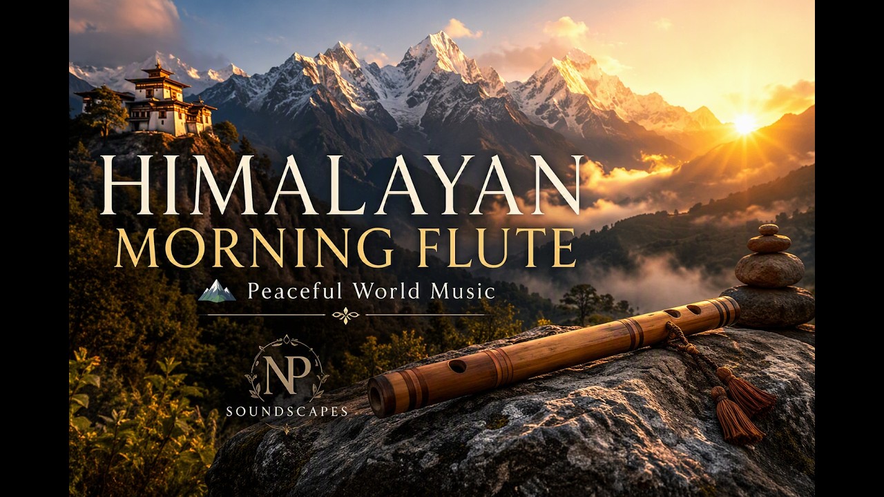 Himalayan Morning Flute 🏔️ | Peaceful World Music for Yoga, Meditation & Focus | Deep Focus