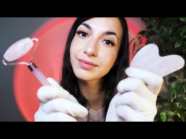 ASMR Relaxing Face Massage 💆‍♀️ (Personal Attention for Sleep)