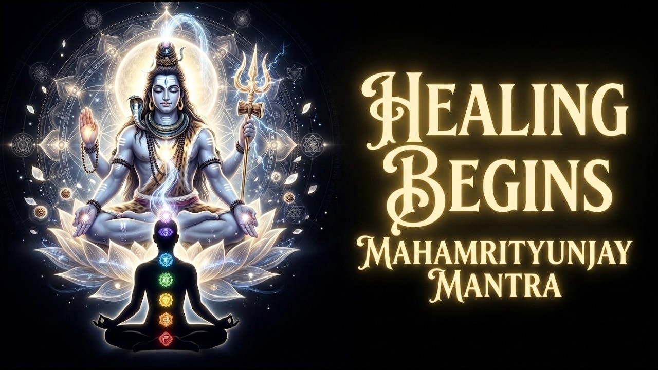 Shiva Mahamrityunjaya Mantra For Deep Healing | 432Hz Chakra Meditation Music