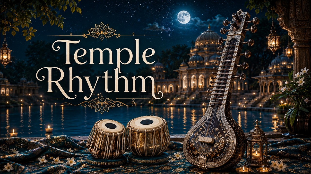 Temple Rhythm | Sitar & Tabla Meditation Music | Deep Relaxation