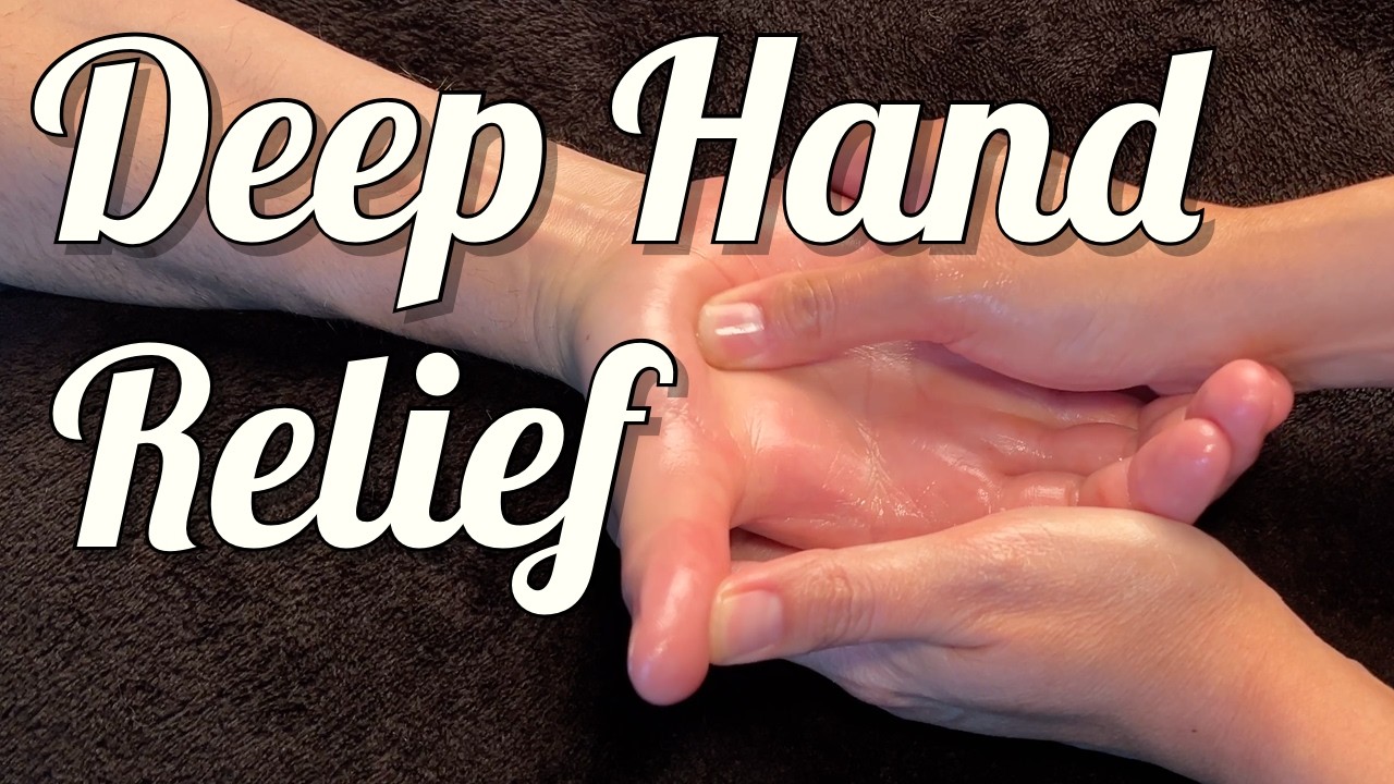 2 Hour Deep Hand Massage Therapy ✨ Instant Stress Melt Loop