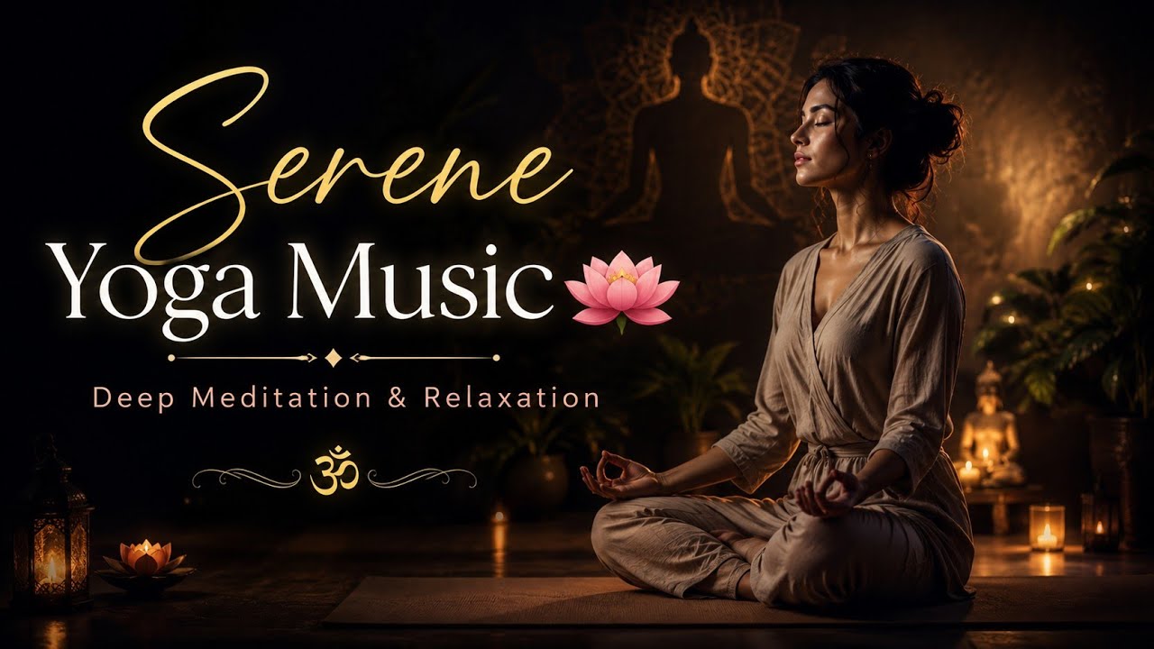 15 Minutes Serene Yoga Music 🧘♀️ | Deep Meditation & Relaxation | Calm Mind & Inner Peace