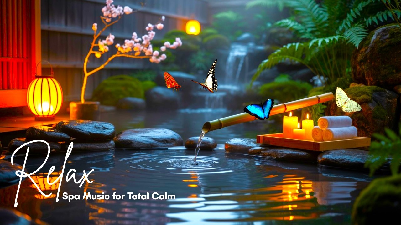 Zen Spa Music – Misty Petal Retreat: Japanese Piano & Trickling Stream for Deep Meditation