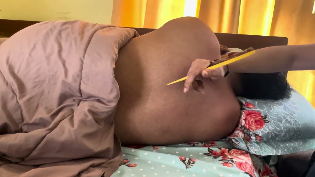 ASMR | asmr Gentle Backmassage, Scratching, Neck attention and shoulder massage #asmrsleep #relax