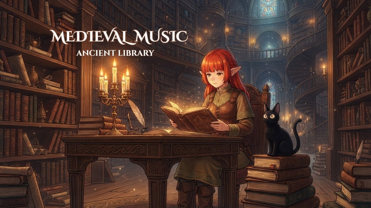 Study With an Elf | 1 Hour of Medieval Fantasy Music for Focus & Reading