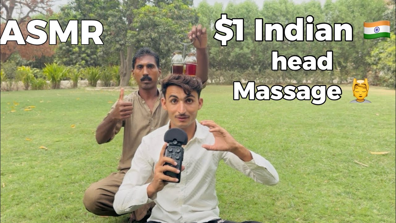 ASMR $1 Indian Head Massage For Sleep 💆‍♂️