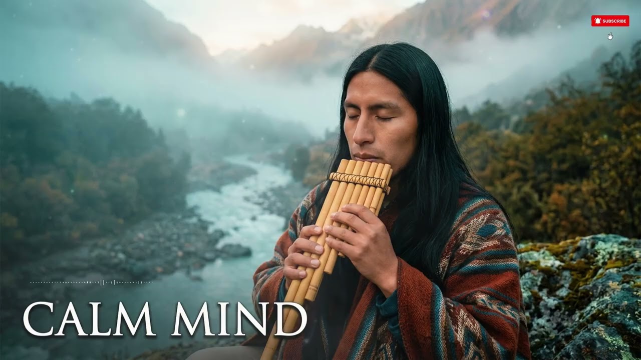 Peaceful Valley 🌫️ Relaxing Pan Flute & Nature Sounds