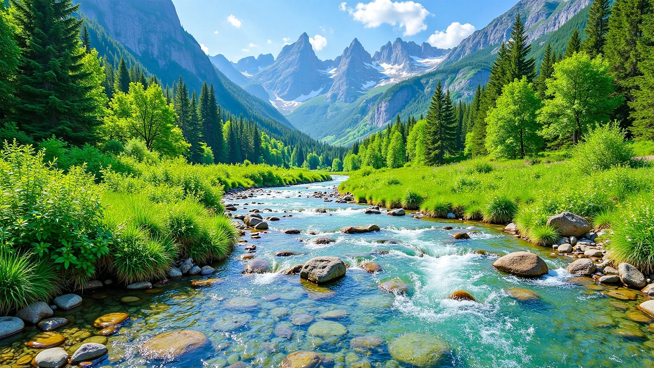 Spaces between the Clouds, Relaxing Music, Peaceful Soothing Instrumental Music🌱Find Peace of Mind