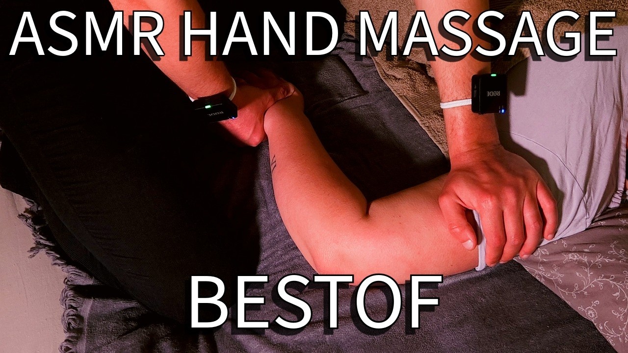 The Most Satisfying ASMR Hand & Finger Massage (Best-Of) (Part 1/2) Thai Hand Massage & Joint Relief