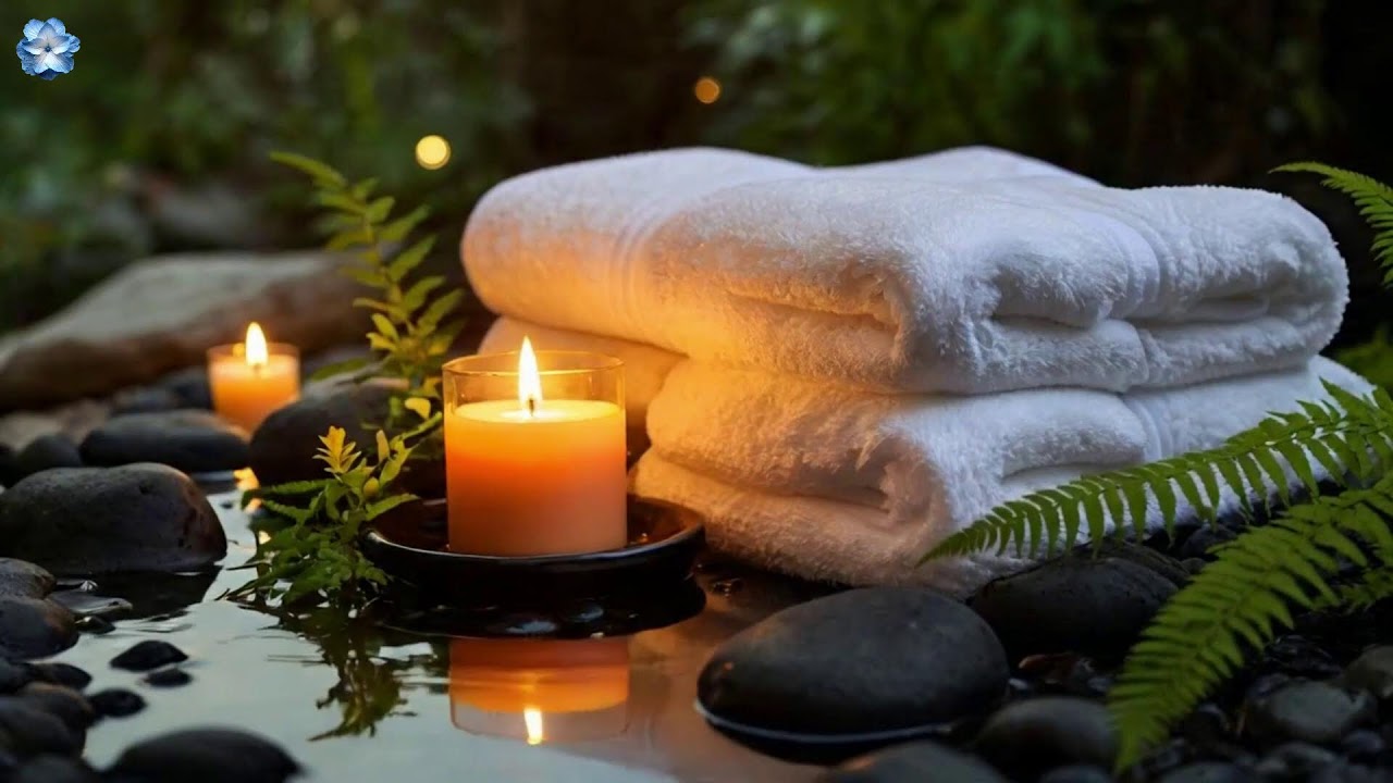 Healing Spa Music 🍃 Let Go of Stress & Drift Into Peaceful Sleep