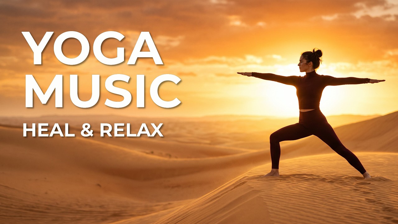 2 Hour Yoga Music | Heal Your Mind, Relax Your Body