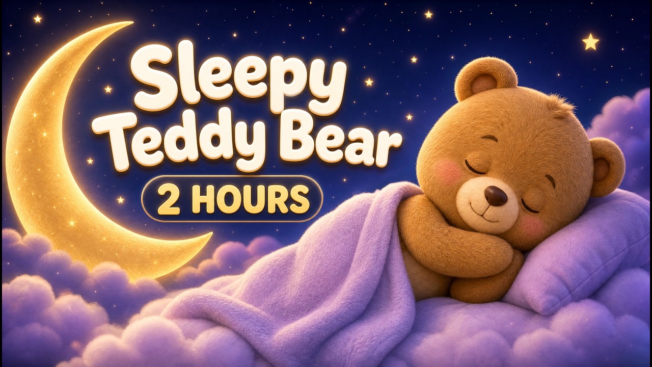 🌙 2 Hours Relaxing Baby Sleep Music | Gentle Bedtime Lullaby for Babies & Kids 💤