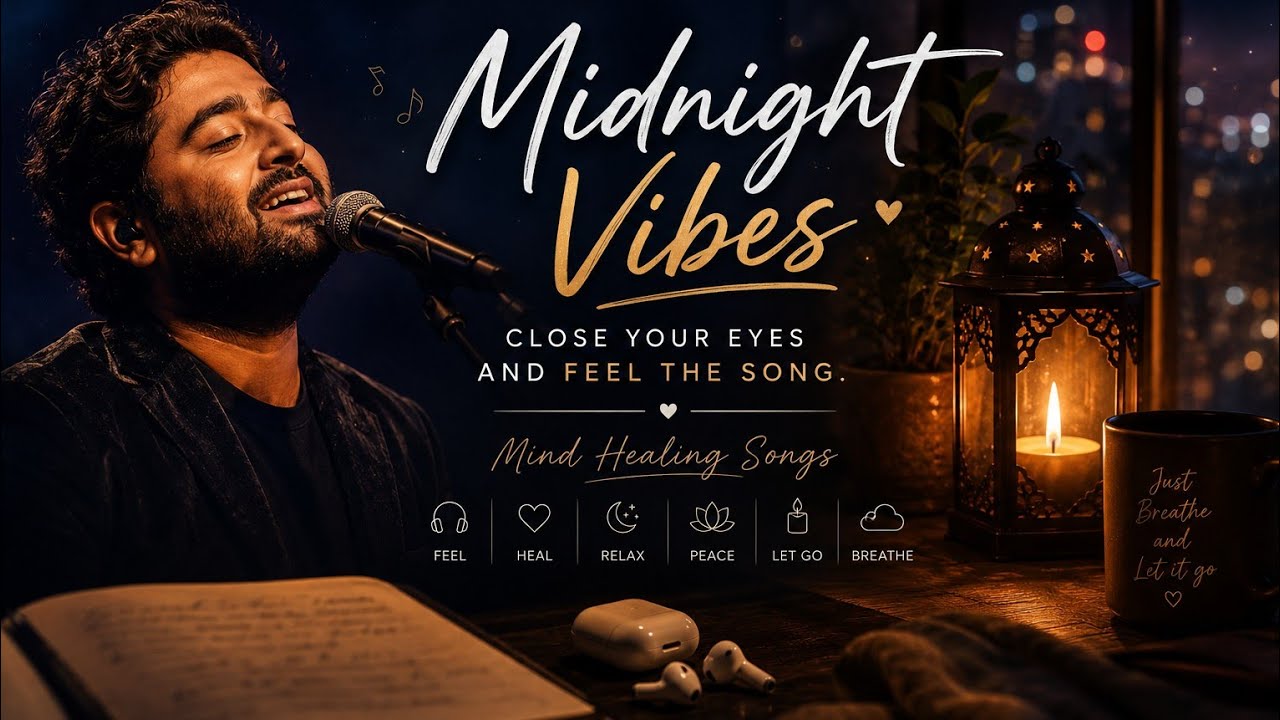 Arijit Singh Vibes Soulful Songs 🌙 | Midnight Vibes | Mind Healing Music