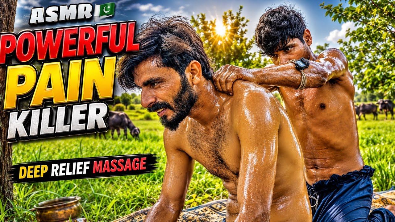 🔥 Head, Back & Leg Massage 😱 | Powerful Full Body Relief by Sajju Master