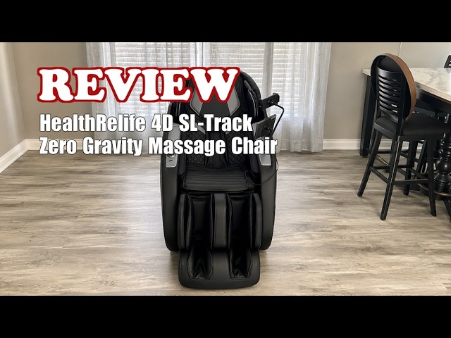 HealthRelife 4D Massage Chair Full Body Zero Gravity Recliner Review 2026