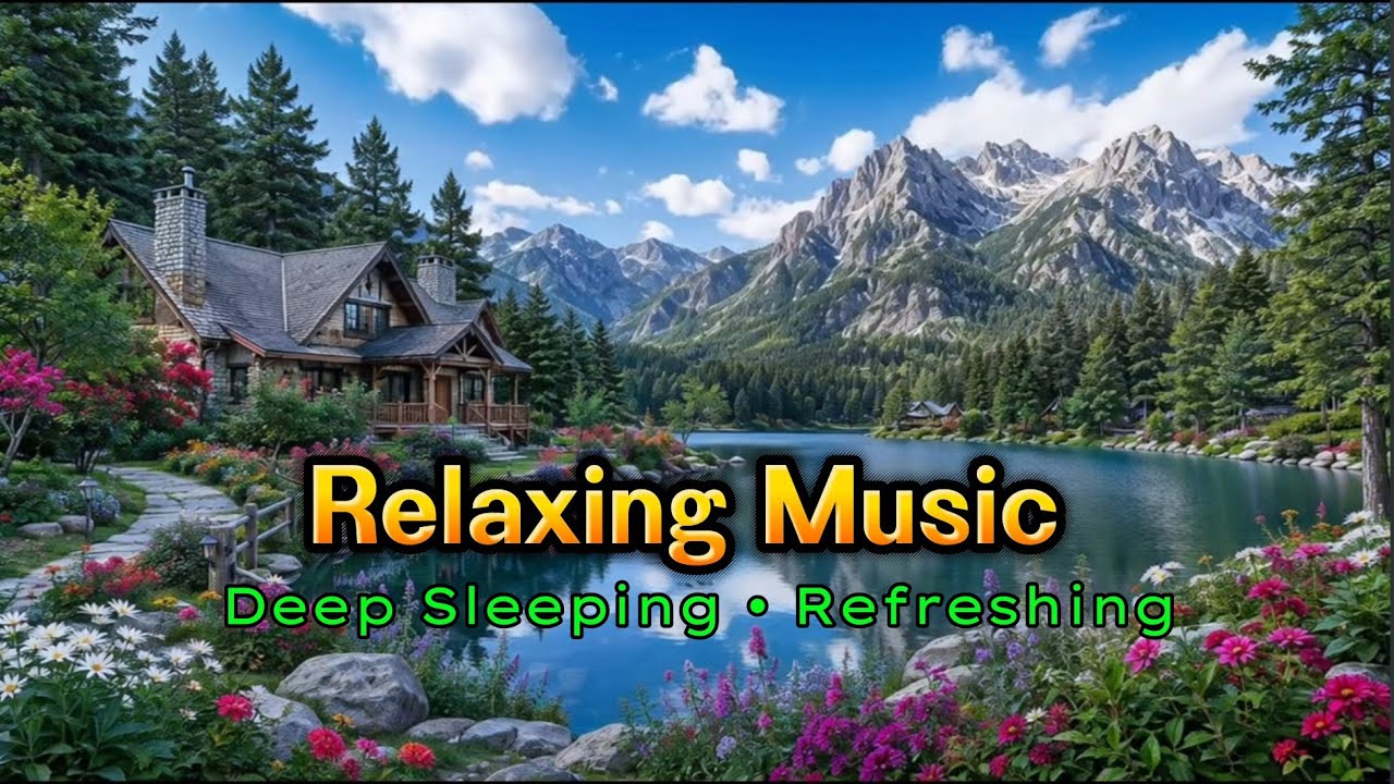 Peaceful Relaxation Natural Sound ✨️Deep Relaxation Yoga Music.