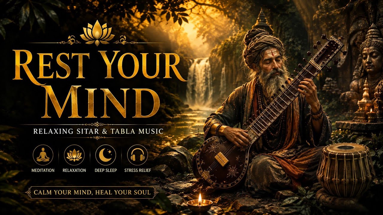 Sounds of the Himalayas🍃🍀 | Deep Meditation Music | Indian Classical
