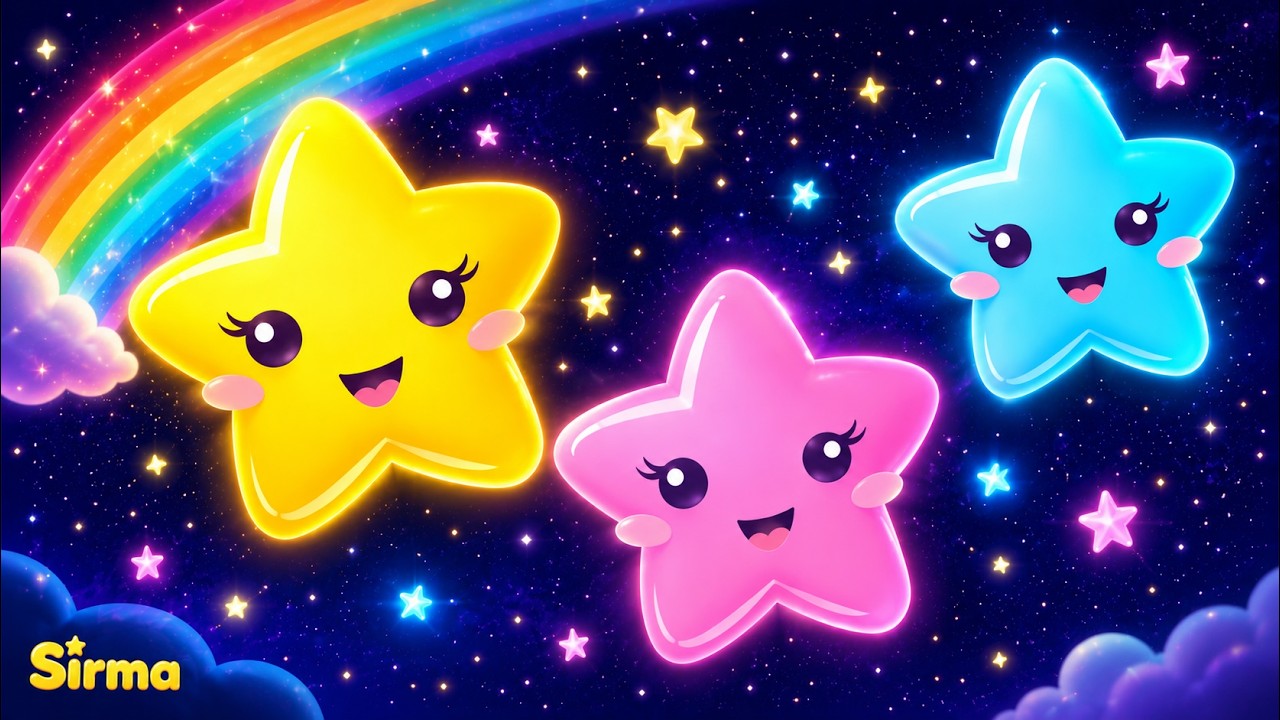 💖Twinkle Twinkle Little Star | Soothing Nursery Rhymes | Baby Sleep Music | Sing along