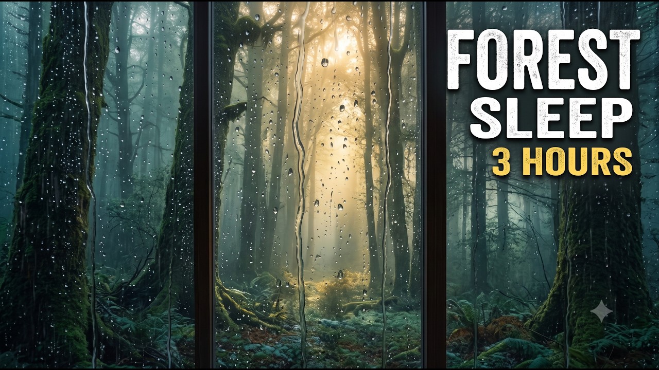 Forest Ambience 🌲 Nature Sounds for Deep Sleep & Insomnia Relief | 3 Hours-SLEEPING FM