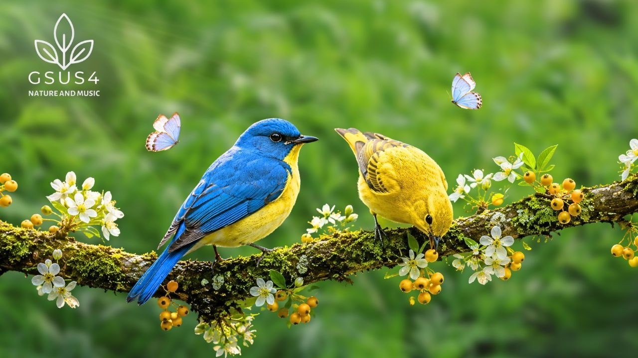 Birds Singing – 11 Hour Soothing Nature Sounds Relaxation, Heal The Mind & Heal Stress