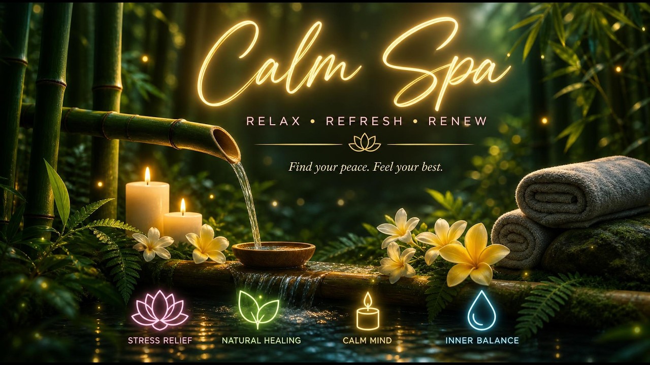 Deep Calm Spa Music for Deep Relaxation & Peaceful Sleep 🌷 Spa, massage & self-care 2