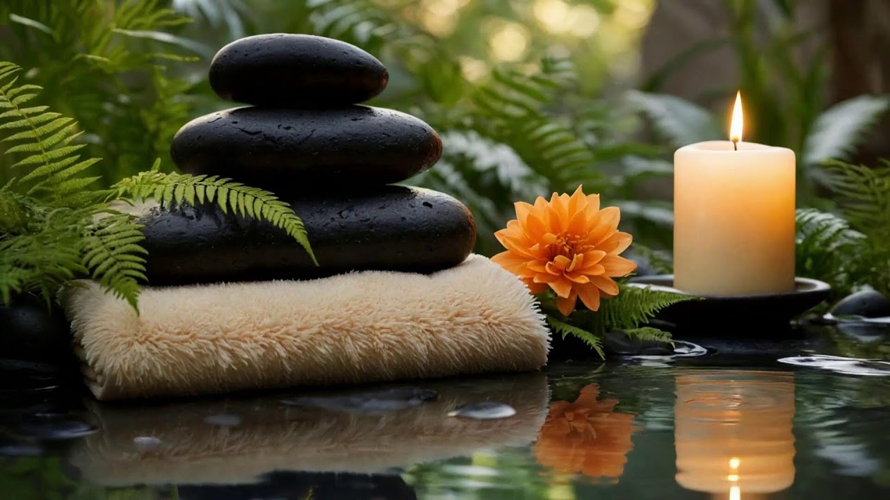 Stress Relief Spa Music 🌺 Quiet Your Thoughts & Drift Into Deep Sleep | Spa Music 8