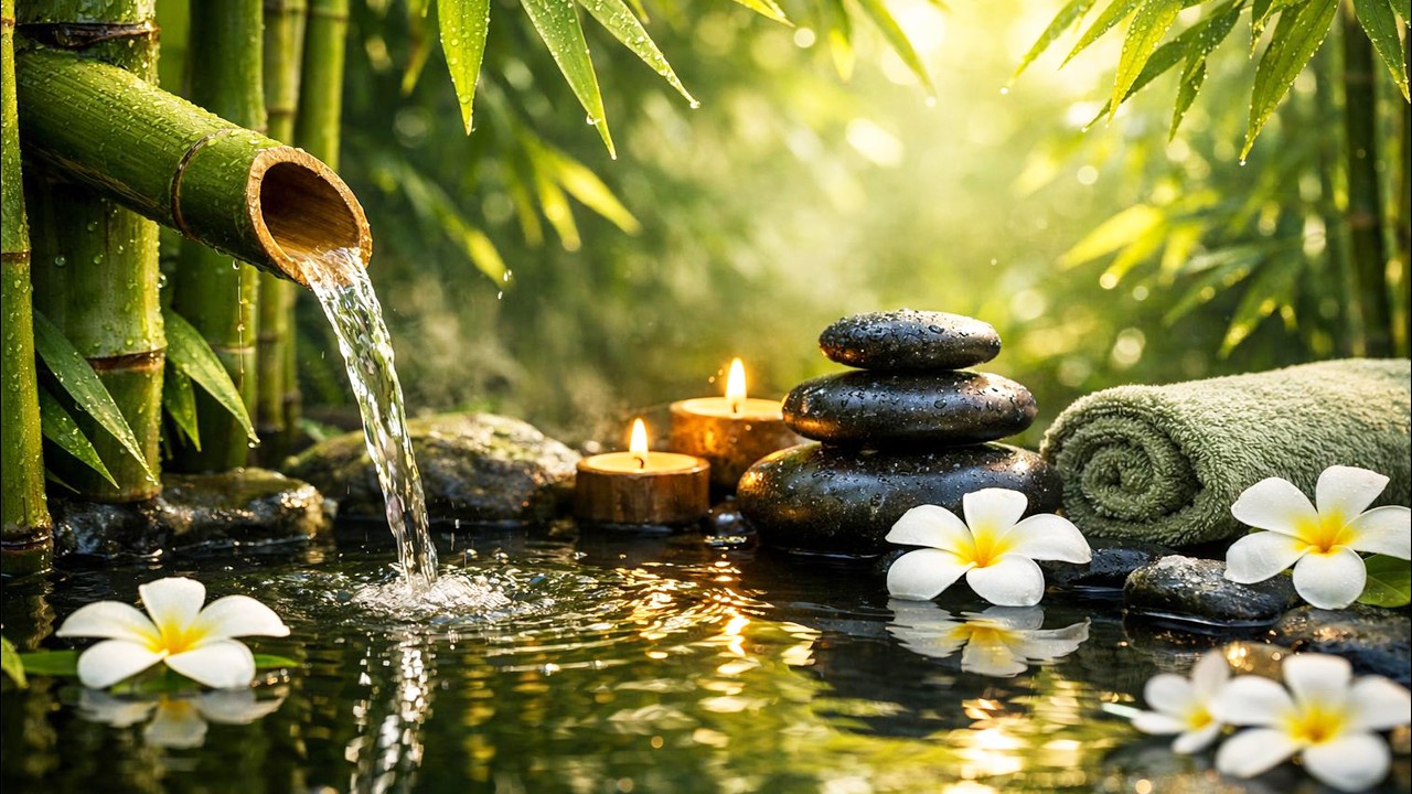 Soothing Relaxing Music & Water Sounds 🍃 Sleep Music, Peace of Mind, Stress Relief