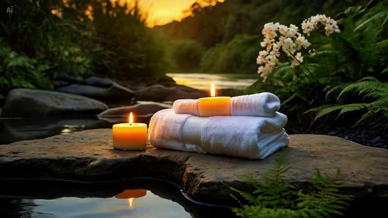 Relaxing Spa Music 🌺 Melt Away Stress, Anxiety & Overthinking 5