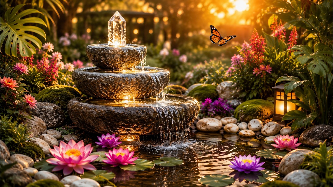 Zen Meditation Music ☯️ Healing Relaxation, Inner Peace & Mindfulness with Nature & Water Sounds