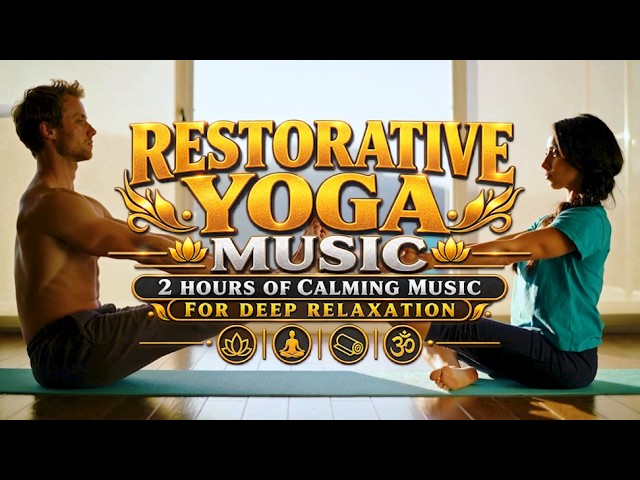 Restorative Yoga Music – 2 Hours of Calming Music for Deep Relaxation
