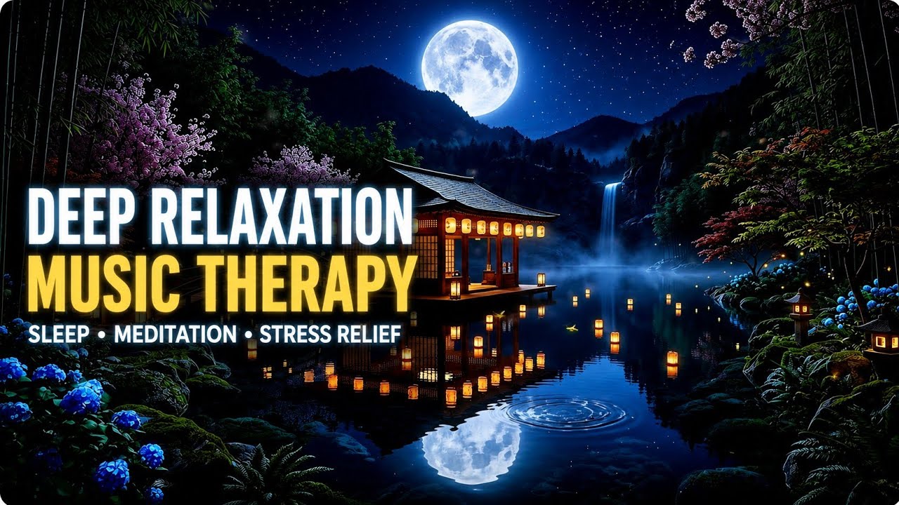 🥈 🪷 Music Therapy Helps You Meditate Deeply | Peaceful Healing Music 🌿