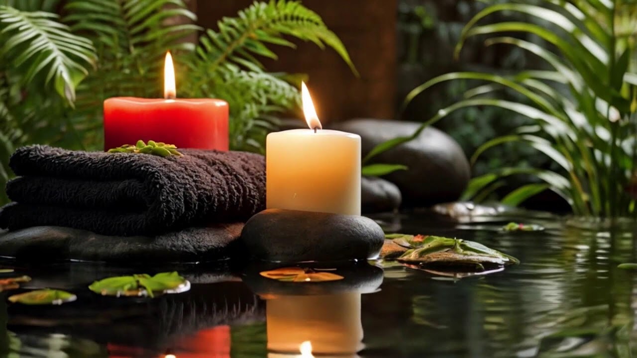 Stress Relief Spa Music 🌺 Quiet Your Thoughts & Drift Into Deep Sleep,Spa Stress 9