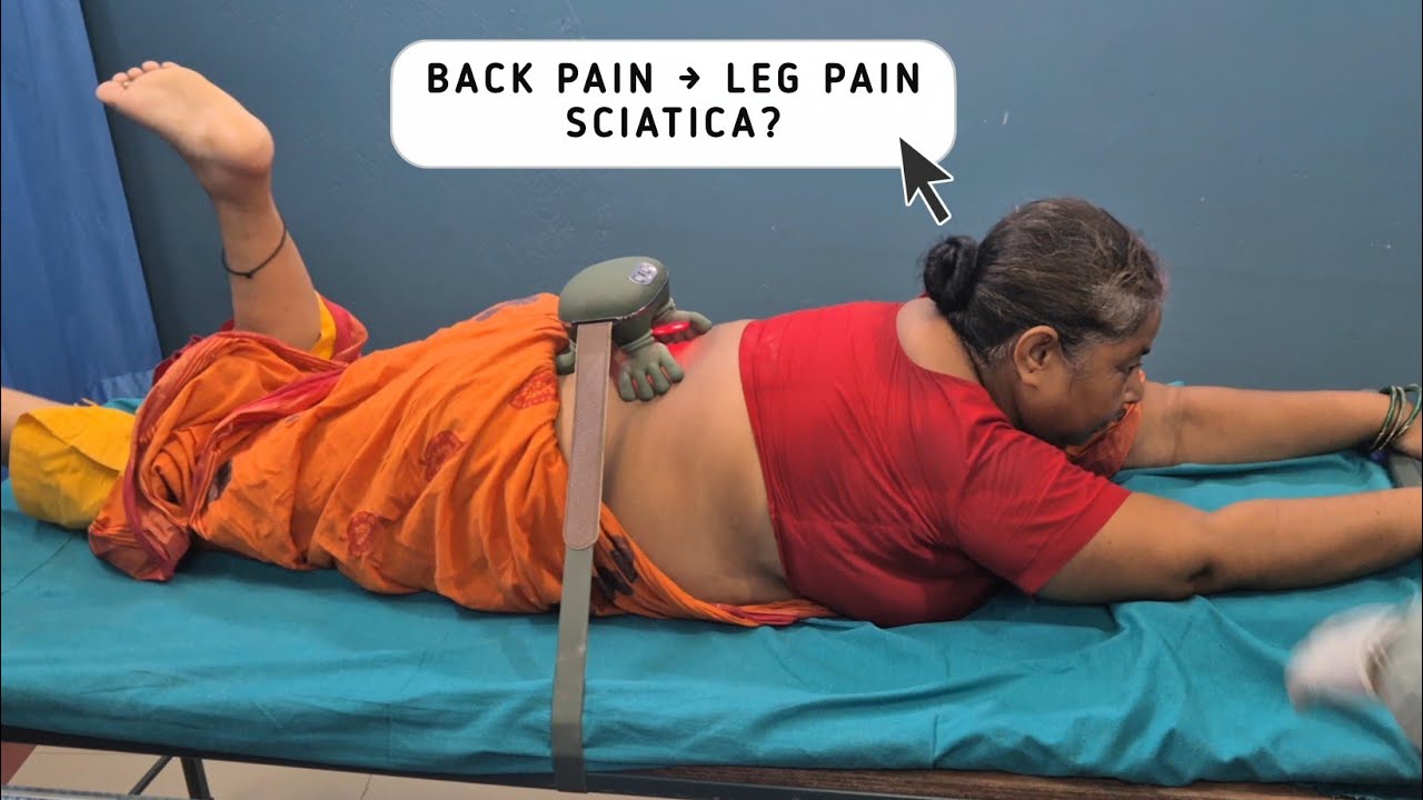 Sciatica & Lower Back Pain | Hip & Leg Pain | Shiatsu Massager for Comfort