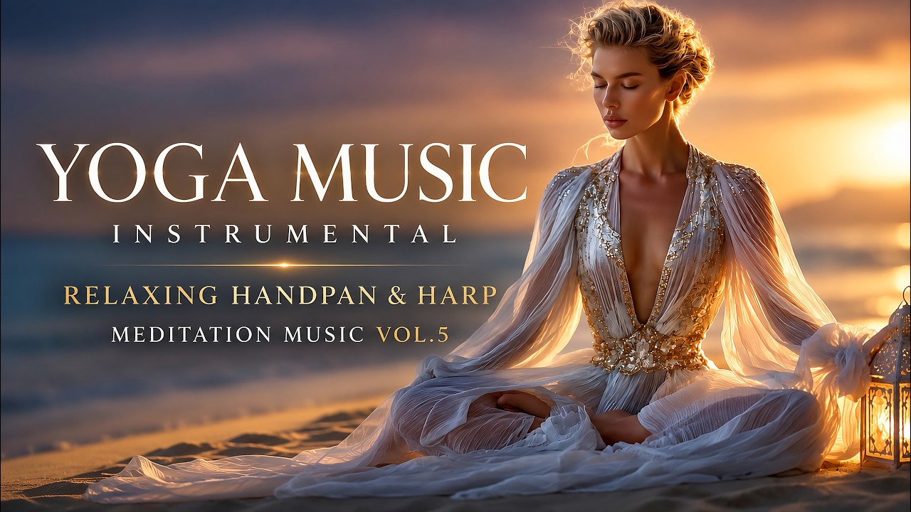 Yoga Music Instrumental | Relaxing Handpan & Harp Meditation Music Vol.5