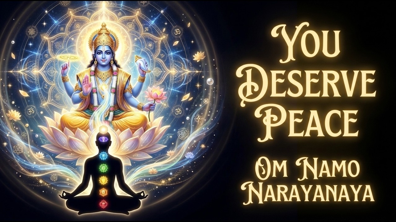 Vishnu Mantra To Remove Confusion And Bring Stability | 432Hz Meditation Music | Om Narayanaya 💕🙏