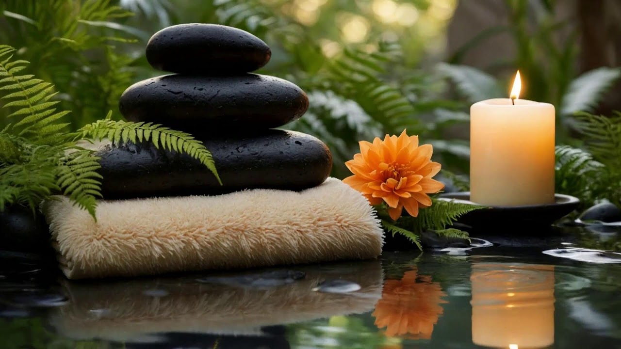 Stress Relief Spa Music 🌺 Quiet Your Thoughts & Drift Into Deep Sleep | Spa Music 10