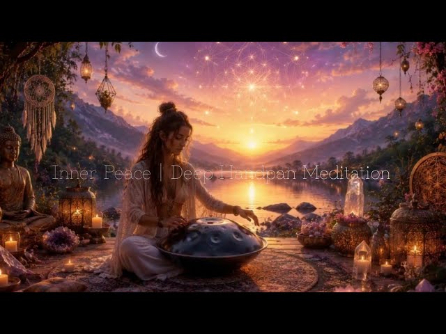 Handpan Meditation Music | Relax, Breathe & Find Inner Peace ✨