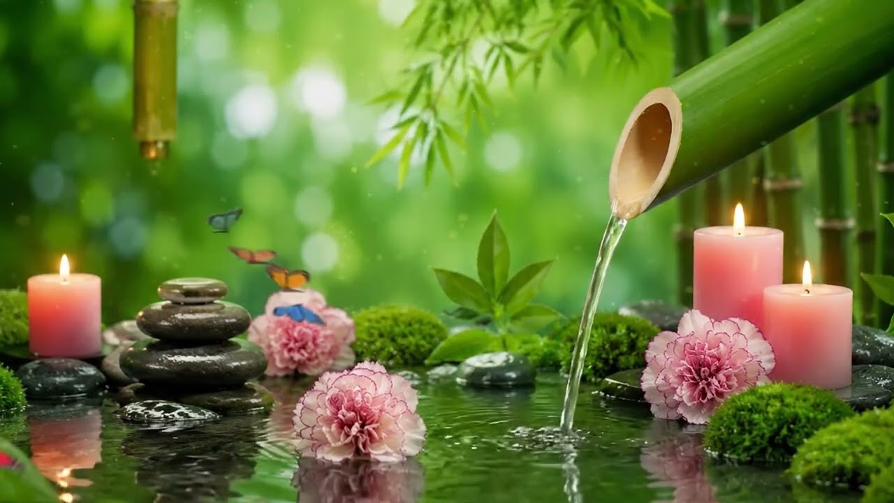 Relaxing Water Sounds & Spa Music 🌊 | Healing Meditation for Deep Sleep, Stress Relief & Inner Peace
