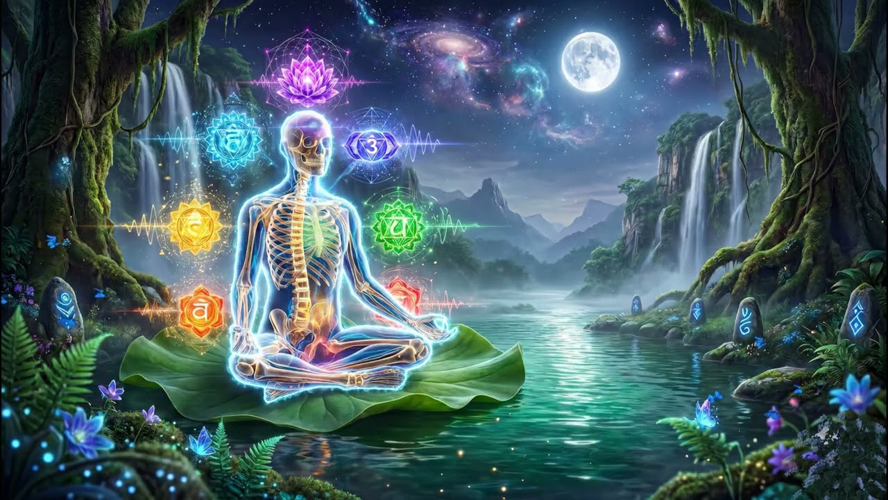 No Ads✨ Lotus of Light • 432Hz + 528Hz Healing Music for Peace, Sleep & Energy Cleansing