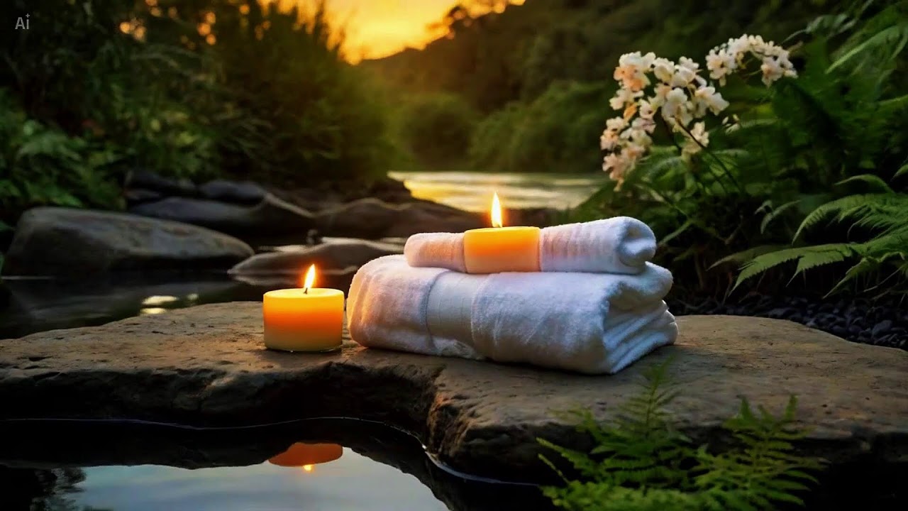 Relaxing Spa Music 🌺 Melt Away Stress, Anxiety & Overthinking 1
