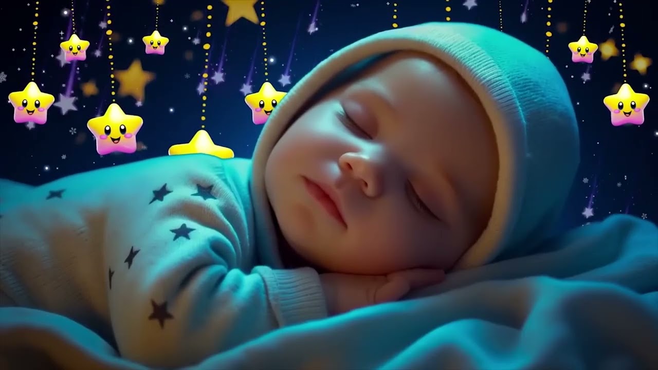 Mozart & Brahms Lullaby 🌜 Baby Sleep Music 🎼 Relax Deeply with Timeless Classical Night Music