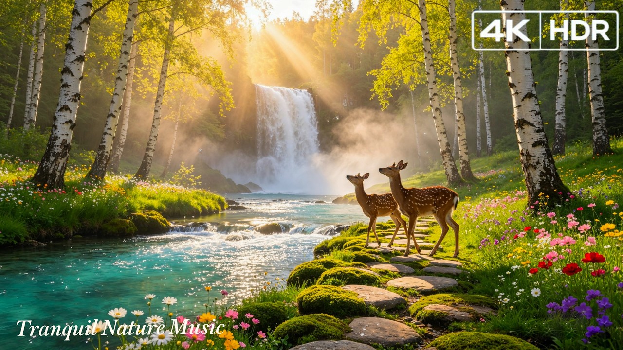 Restore Your Nervous System 🌿 Relaxing Music & Nature Sounds for Deep Sleep and Stress Relief