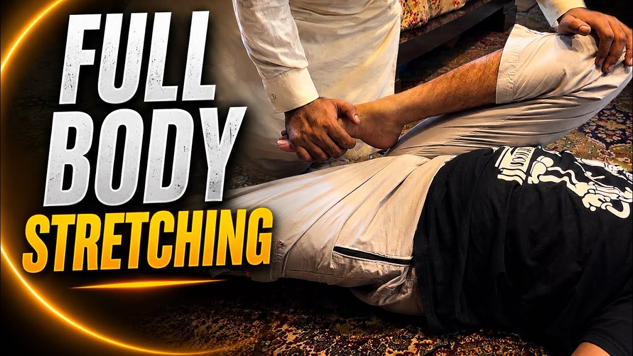 Pure Relaxation | Young Barber’s Deep Full Body Massage & Stretching 🙆 Stress Relief