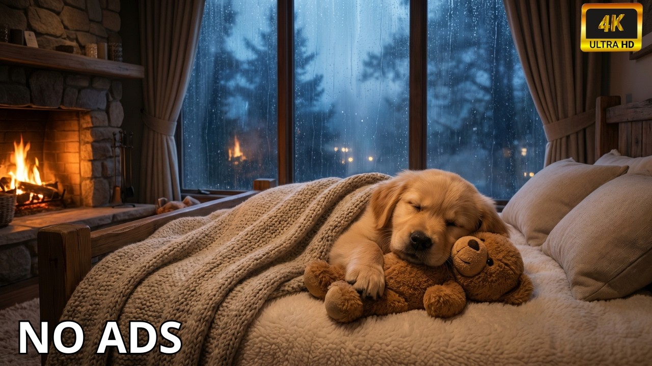 24 Hours Healing Music for Dogs 🐶💖 Relaxing Sleep Sounds & Anxiety Relief 🎵 No Ads