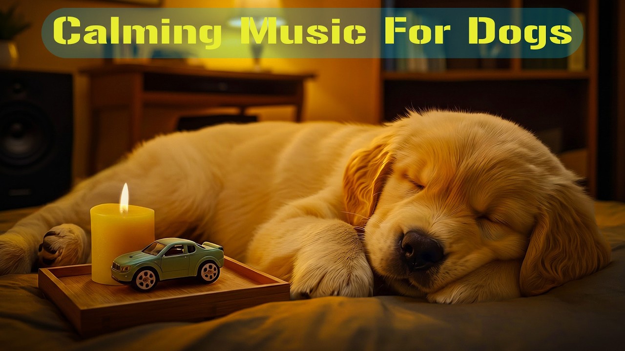 12 Hours Of Dog Healing Music 🎶 Calming Music For Dogs 🐕🐾 Soothing Separation Relief for Sleep 💤