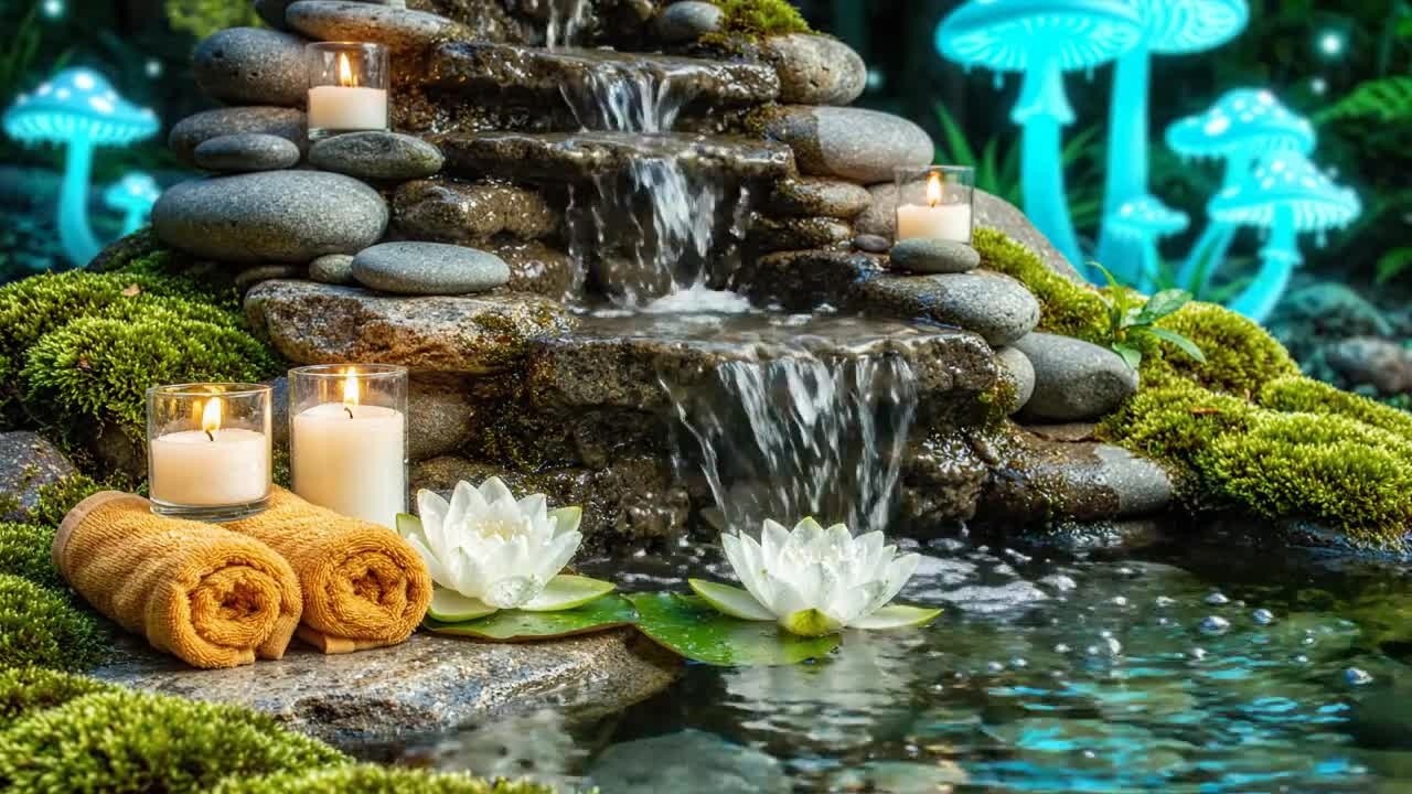 The Ultimate Relaxation 🌿 Healing Spa Music, Peaceful Piano & Nature Water Sounds for Deep Sleep